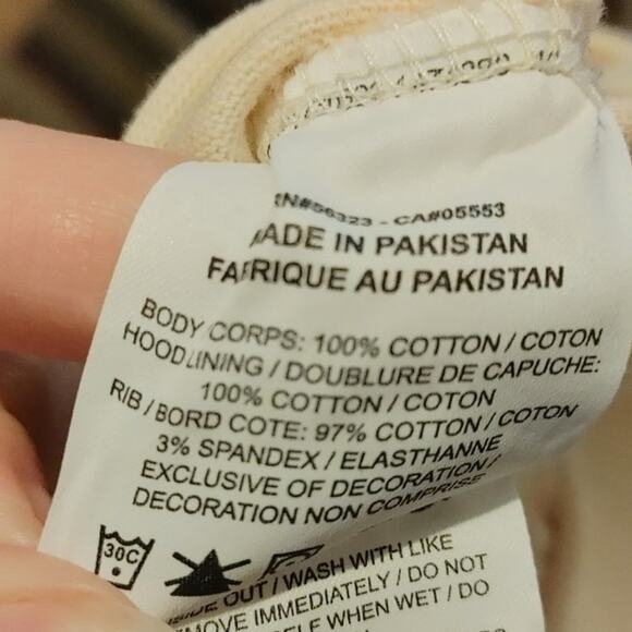 Nike Womens Hoodie Oversized Tie Dye Look Pink Cream Large NWT - Picture 5 of 5